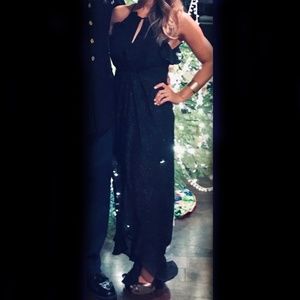 ASTR black dress Neiman Marcus